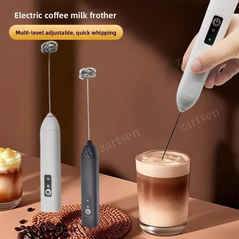Dry Food Snacks - Mixer susu kopi elektrik genggam, pengocok