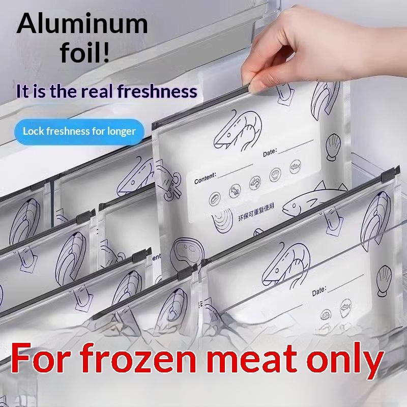 Snacks Food Labels - 50Pcs Kantong Penyimpanan Makanan dari Aluminium