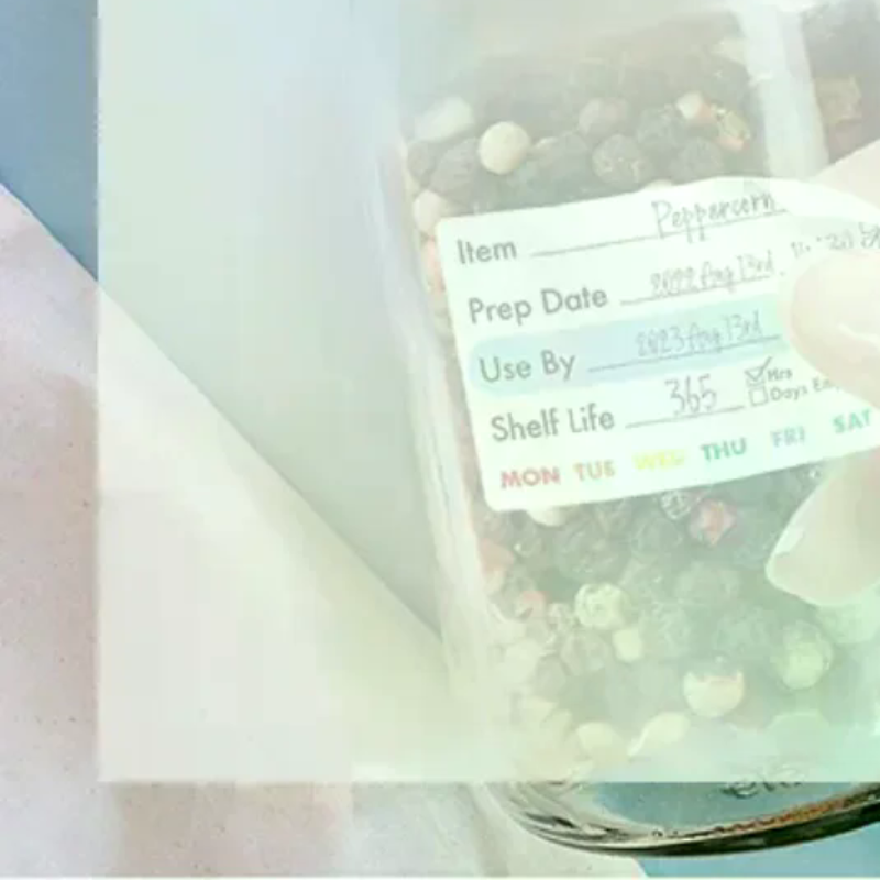 Snacks Food Labels - Stiker Label Makanan Dapur, Stiker Alat