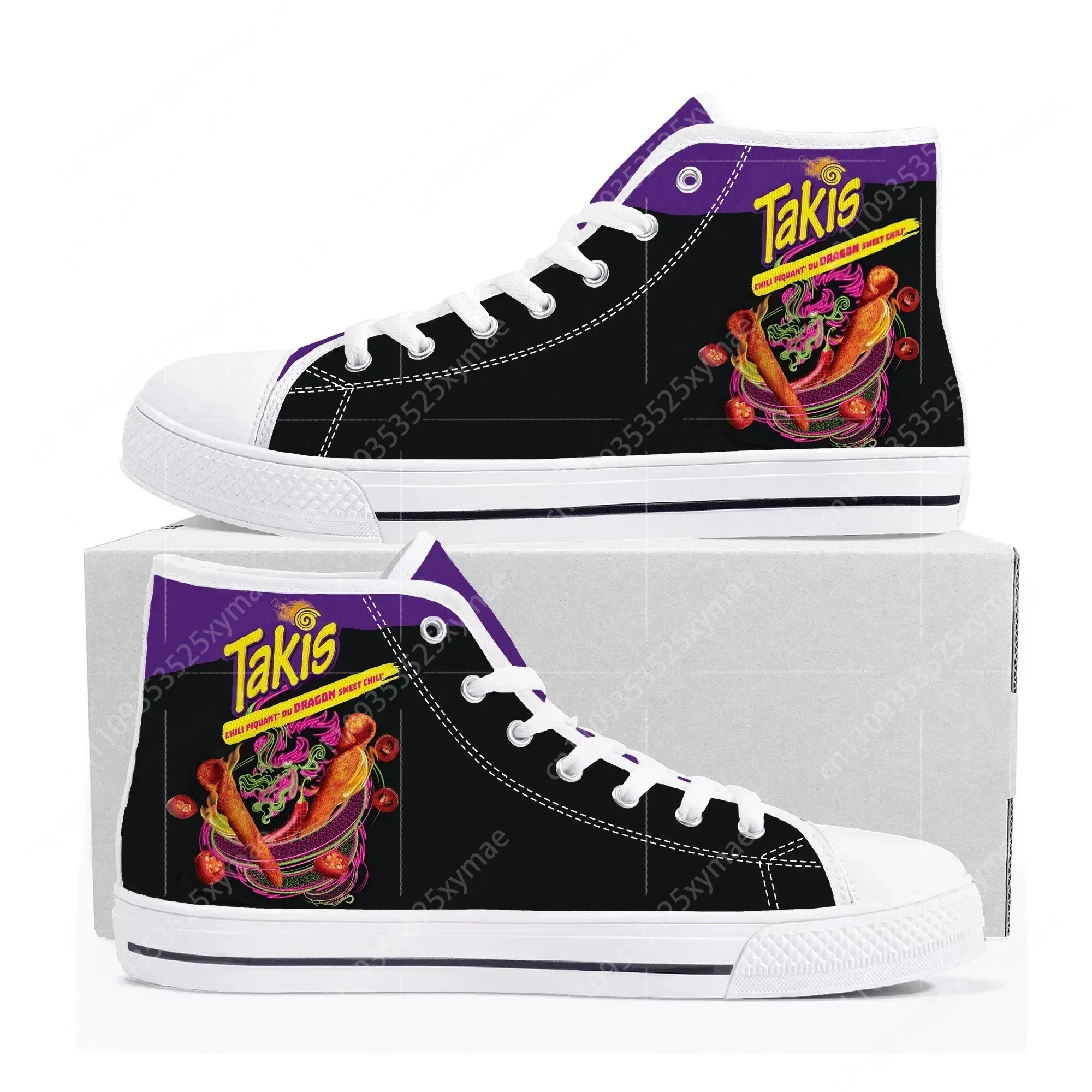 Quality Food Snacks - Sepatu Kets Kanvas Kualitas Tinggi Funny