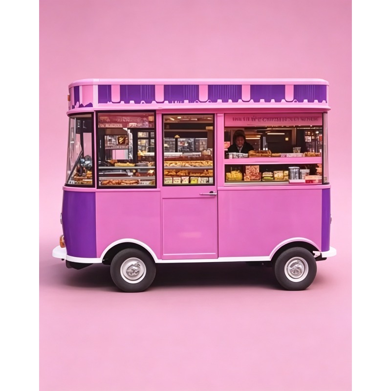Quality Food Snacks - Trailer Truk Makanan Berkualitas Tinggi Multifungsi,