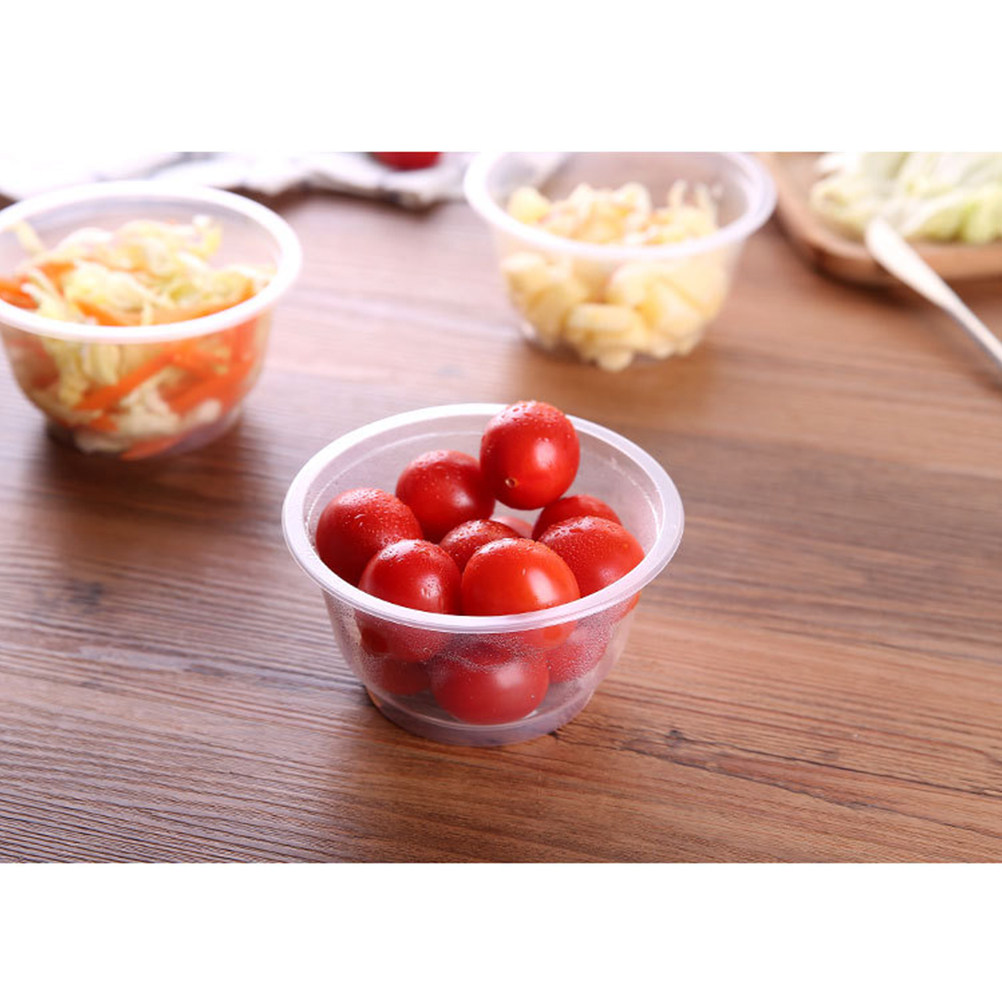 50Pcs Mangkuk Plastik Sekali P - Food Snacks Party ulasan dan harga
