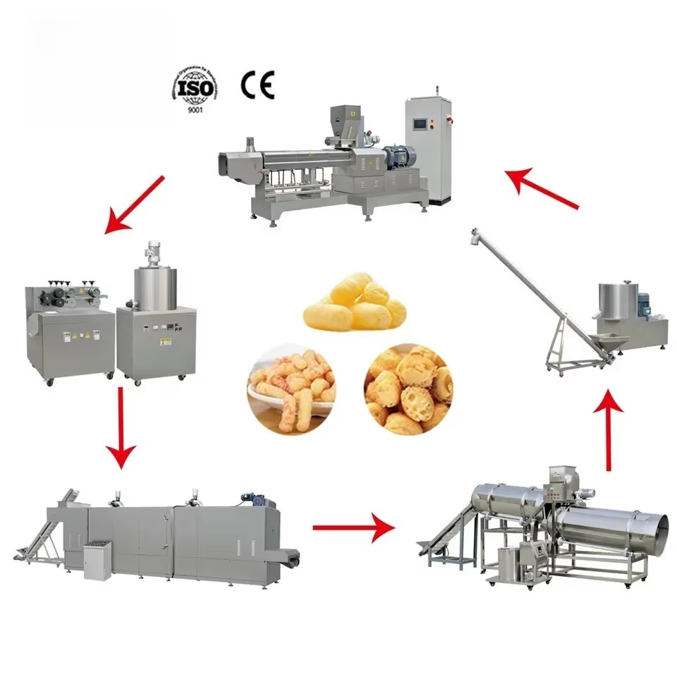 Mesin Ekstruder Pengolah Makan - Quality Food Snacks ulasan dan harga