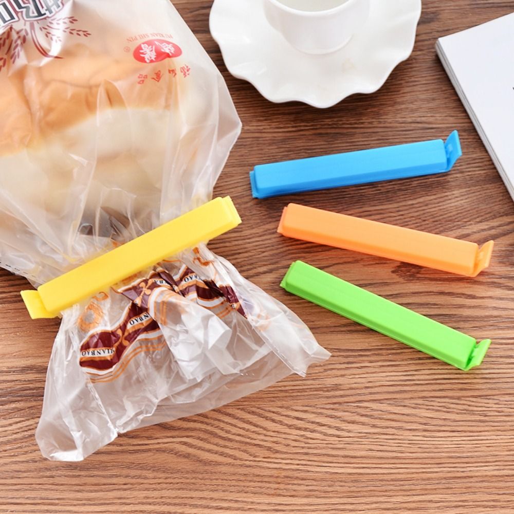 Klip Penyimpanan Kantong Makan - Snacks Food Labels ulasan dan harga