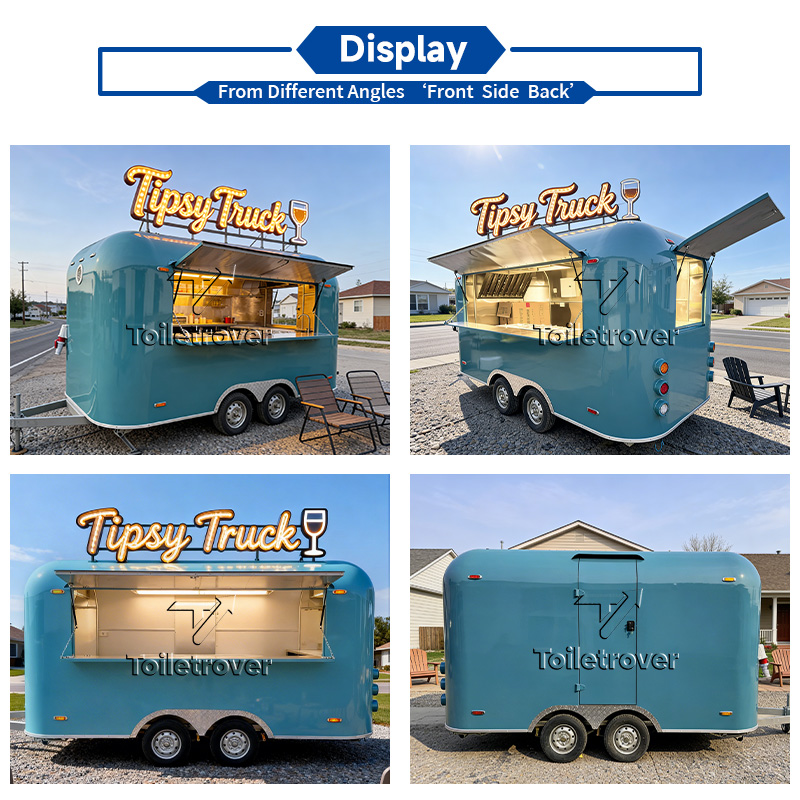 Truk Makanan Fiberglass Buatan - Quality Food Snacks ulasan dan harga