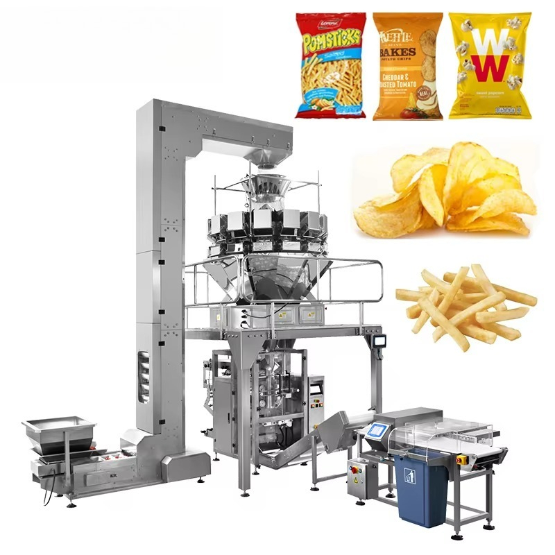 Mesin Pengemas Vertikal dengan - Dry Food Snacks ulasan dan harga