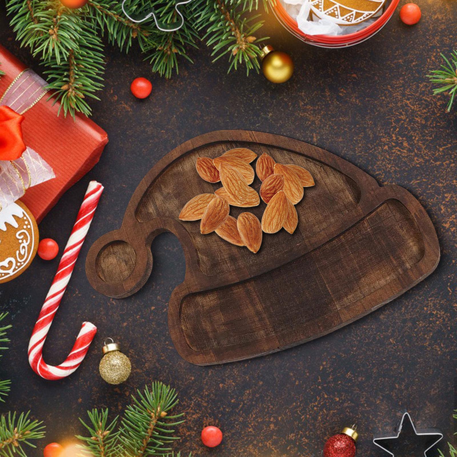 Nampan Sajian Kayu Dekorasi Na - Food Snacks For Christmas ulasan dan harga