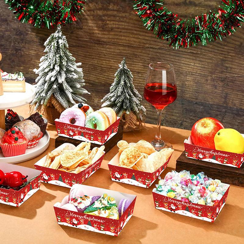 Nampan makanan kertas Natal na - Food Snacks For Christmas ulasan dan harga