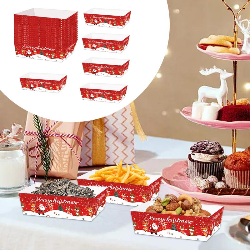 Nampan makanan kertas Natal na - Food Snacks For Christmas ulasan dan harga