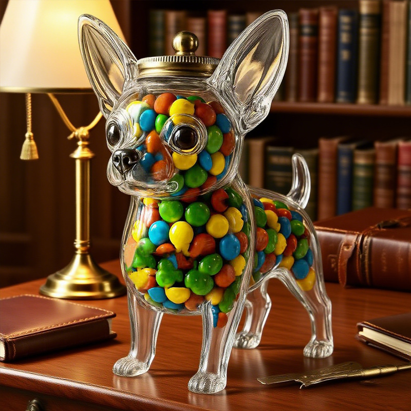 Wadah Berbentuk Chihuahua Peng - Food Snacks For Christmas ulasan dan harga
