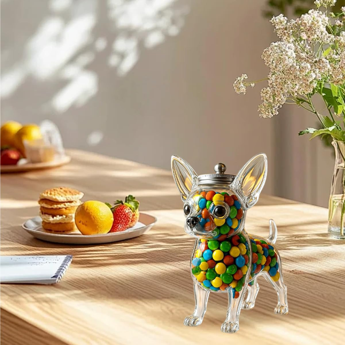 Wadah Berbentuk Chihuahua Peng - Food Snacks For Christmas ulasan dan harga