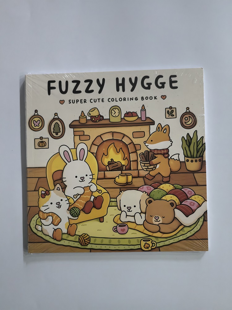 FUZZY HYGGE Buku Mewarnai Pola - Food Y Snacks Coloring Book ulasan dan harga