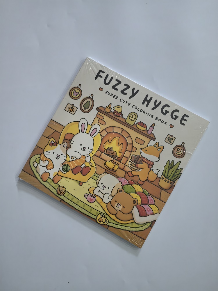 FUZZY HYGGE Buku Mewarnai Pola - Food Y Snacks Coloring Book ulasan dan harga