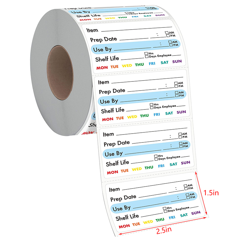 Label Stiker Alat Tulis Tempat - Snacks Food Labels ulasan dan harga