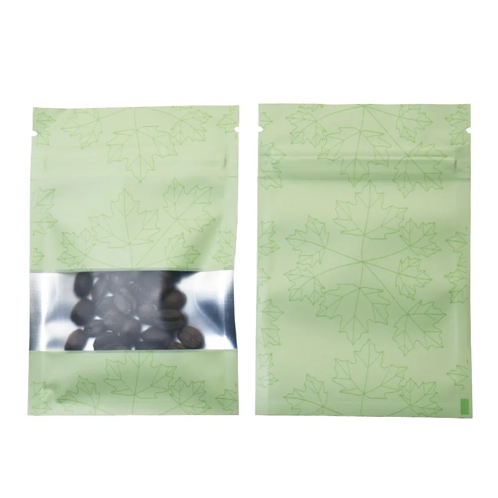 100Pcs Kantong Mylar Foil Zip  - Food Snacks For Christmas ulasan dan harga