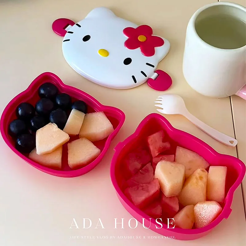 Kotak Makan Siang Bentuk Hello - Dry Food Snacks ulasan dan harga