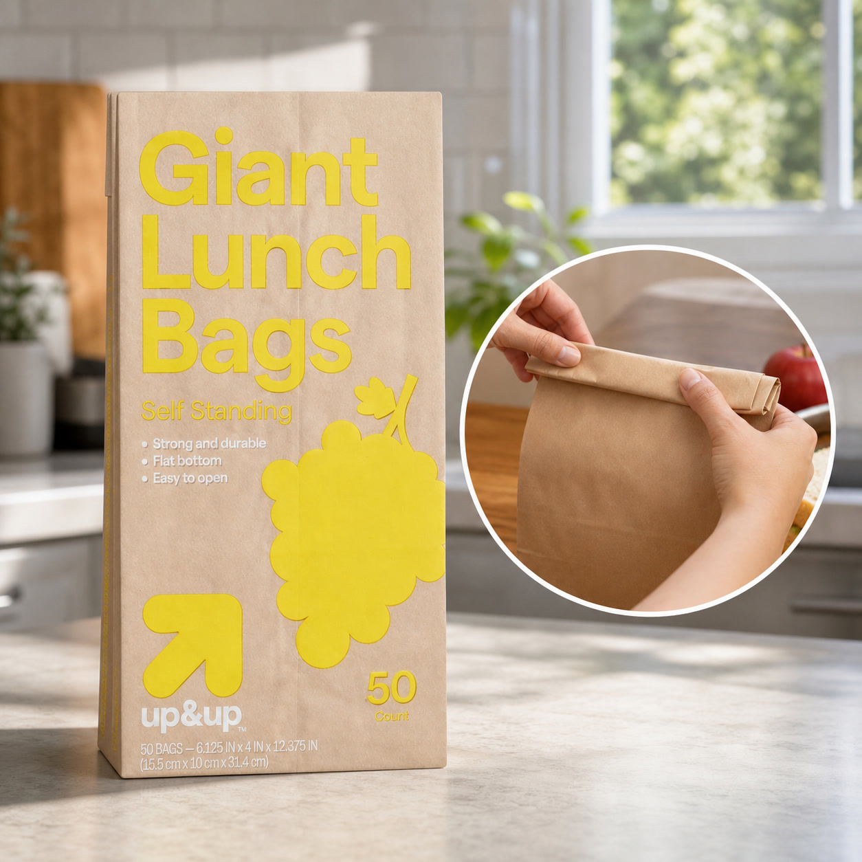 100 buah Kantong Makan Siang P - Food Giant Snacks ulasan dan harga