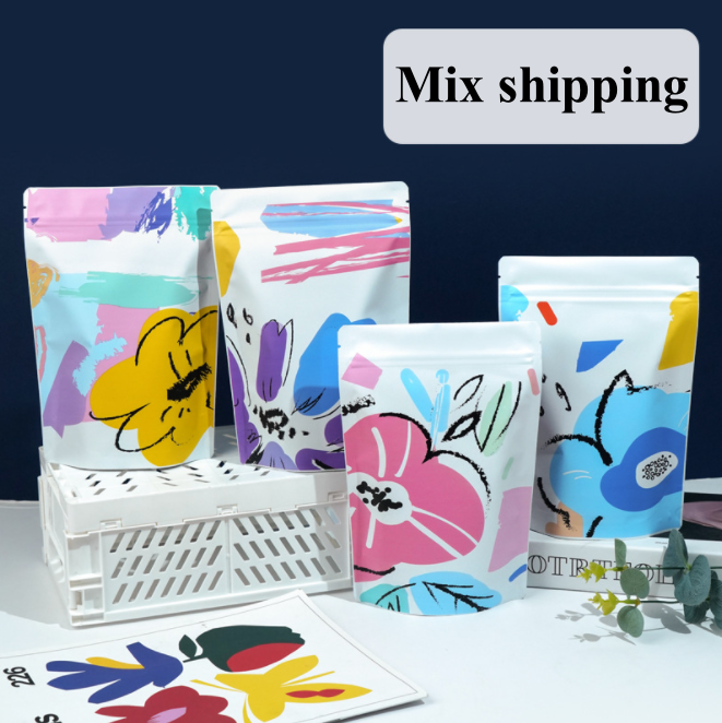 100PCS Kantong Aluminium Foil  - Food Snacks For Christmas ulasan dan harga