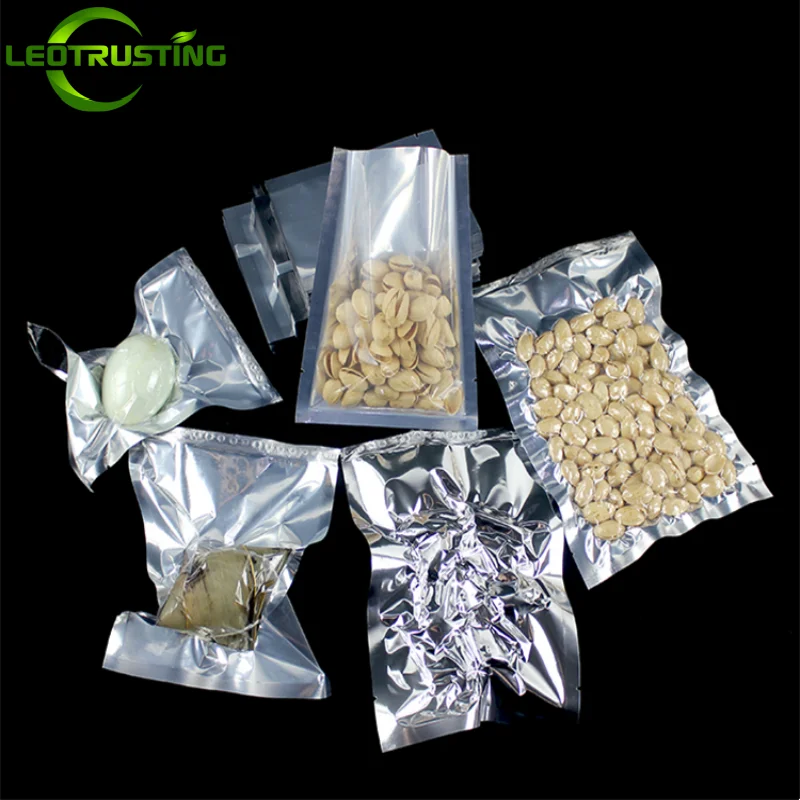 100 Pcs Kantong Plastik Perak  - Food Snacks Party ulasan dan harga